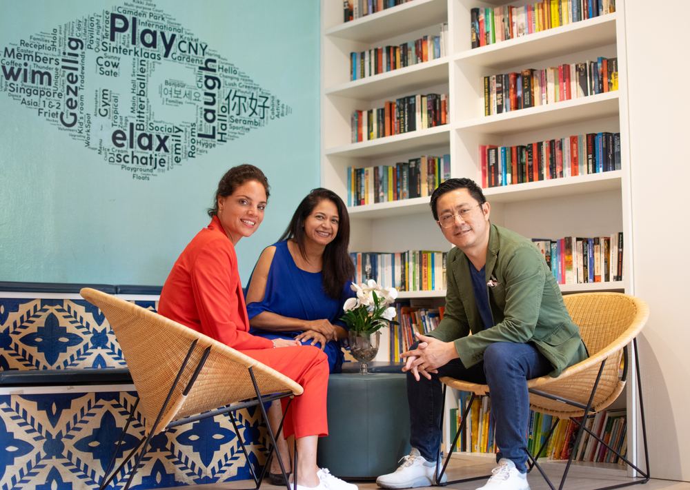 Eugene Seah in a coaching conversation